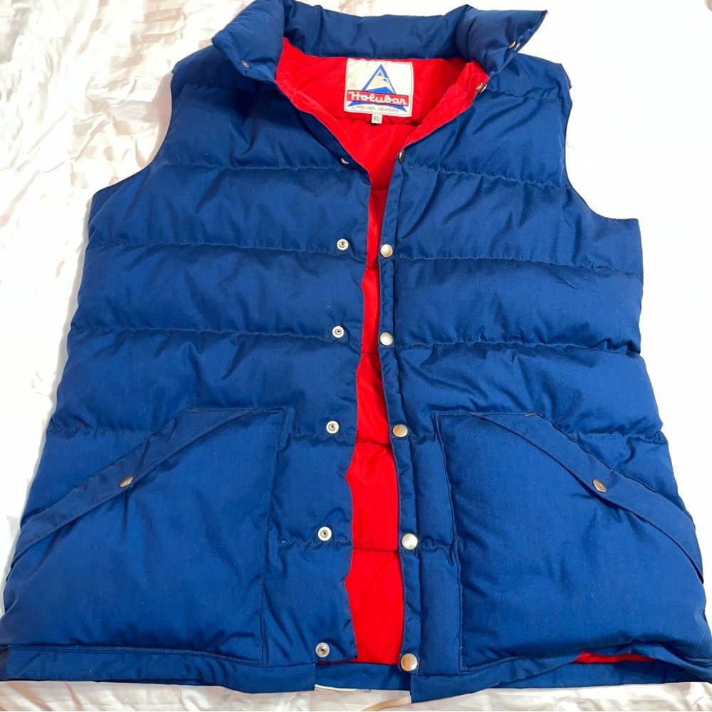 Vintage 70’s Goose Down Holubar Boulder Colorado Puffer Vest